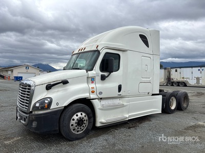 2017 Freightliner Cascadia 125 6x4 T/A Sleeper Truck Tractor (Inoperable)