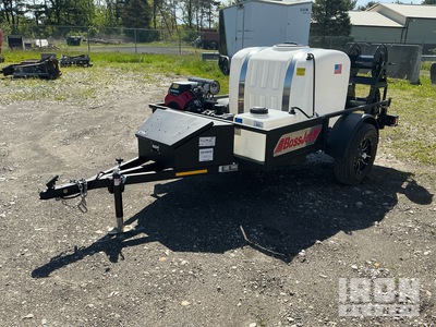 2025 American Pressure Systems AM960-02 Boss-Jet Pro Trailer Jetter 200 gal S/A Sewer Cleaner Trailer (Unused)