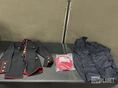 (18) Men’s Berets, (72) Pairs of Men’s Coveralls & Assorted Items