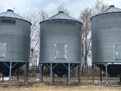 Westeel 1650 5 Ring Hopper Grain Bin