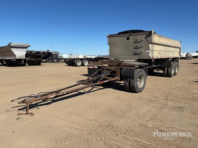 1999 Trojan 23 ft Tri/A End Dump Trailer