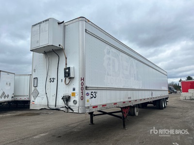 2008 Utility VS2DX 53 ft x 102 in T/A Heated Van Trailer