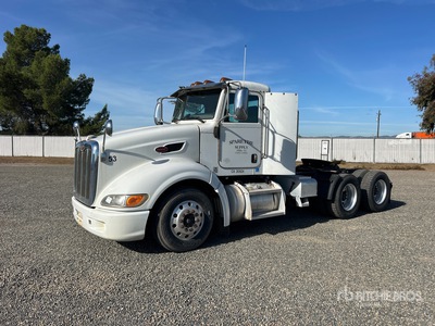 2011 Peterbilt 386 6x4 T/A Day Cab Truck Tractor
