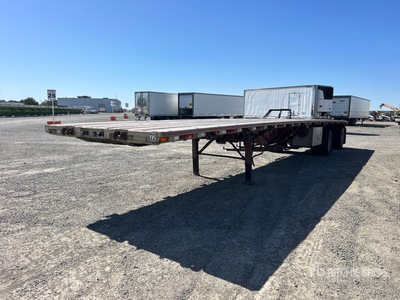 1995 Western 45 ft T/A Spread Axle Flatbed Trailer