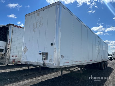 2008 Wabash 53 ft x 102 in Tri/A Van Trailer