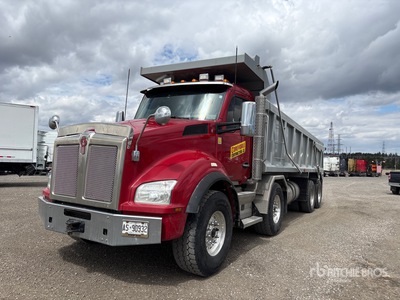 2018 Kenworth T880 8x4 Twin-Steer Tri/A-kiepwagen