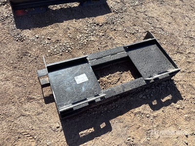 Skid Steer Attachment Mounting Plate
