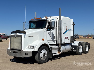 Kenworth T800B 6x4 T/A Sleeper Truck Tractor