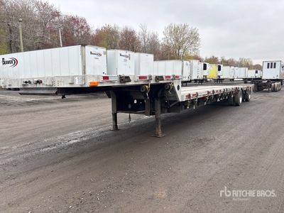 2003 Transcraft 48 ft T/A Spread Axle Single Drop 48 ft Step Deck Trailer
