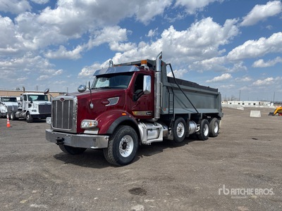 2018 Peterbilt 567 8x4 Tri/A Dump Truck