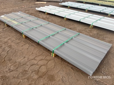 Quantity of R Panel Steel Siding 12ft