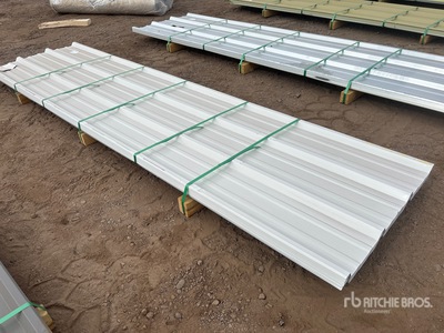 Quantity of R Panel Steel Siding 12 ft