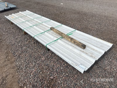 Quantity of R Panel Steel Siding 12ft