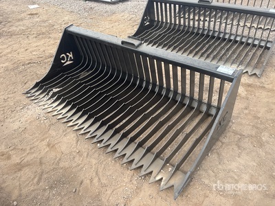 Kit Containers QT-SB-L76-V3 76 in Skeleton Skid Steer Bucket
