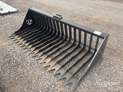 Kit Containers QT-SB-L76-V3 76 in Skeleton Skid Steer Bucket