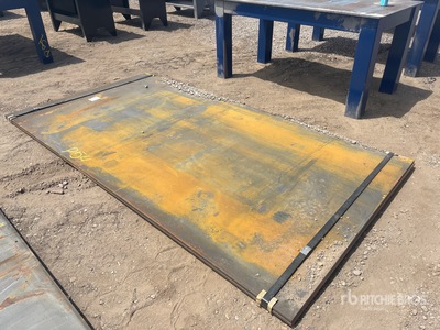 Quantity of 60 in x 113 in Steel Plates