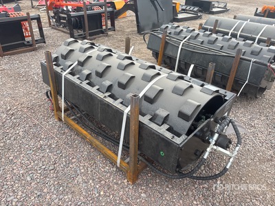 2026 GIYI GY-CW70 59 in Padfoot Skid Steer Vibratory Roller