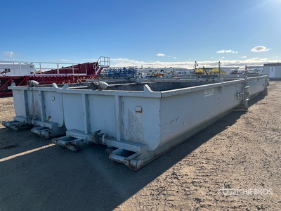 Quantity of (4) Skid Mounted Bassin à béton