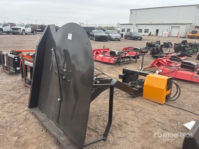 2026 GIYI GY-ECA74 54 in Articulating Skid Steer Brush Cutter