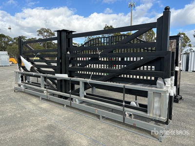 Quantity of (3) Suihe 20 Ft Bi-Parting Driveway Gate (Unused)