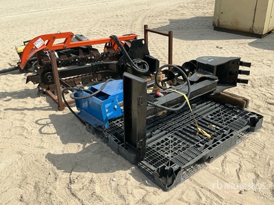 Quantity of (5) Attachments of Mini Skid Steer Loader