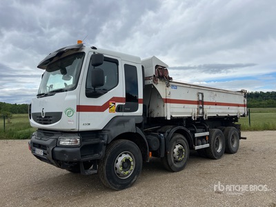 2011 Renault Kerax 430 Dxi 8x4 Camion Bi-Benne 8x4 Camion à benne basculante Tri/E