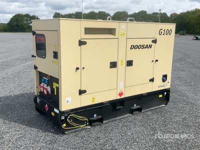 2023 Doosan G100 100 kVA Generator Set