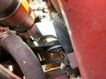 Upper Engine with A/C Compressor