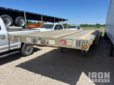 2010 Wilson CFD-900 53 ft T/A Spread Axle Single Drop Plateforme Surbaissée