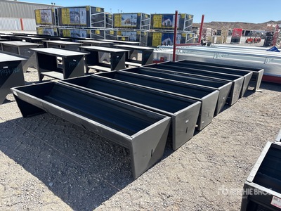 Quantity of (7) 2025 Kit Containers CF-90-V2025 Livestock Feeder