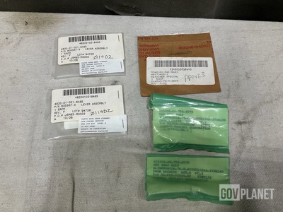 (1) Special Retainer, (2) Lever Assemblies, (16) Hex Head Bolts & Assorted Items