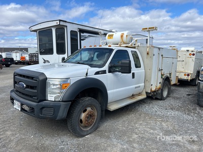 2015 Ford F-550 XL 4x4 Extended Cab Service Truck (Inoperable)