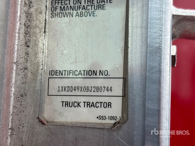 2011 Kenworth 6x4 Tipper Truck