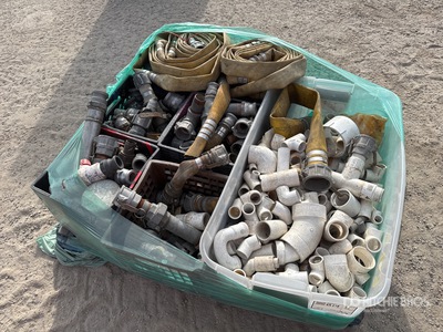 Pallet of Camlocks, Fittings and Firehose