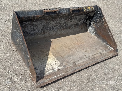 56 in General Purpose Bucket Skid Steer Bucket - Fits Bobcat