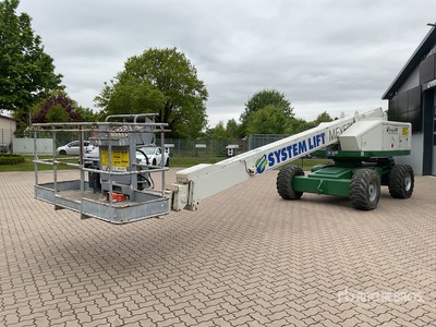 2003 Aichi SP 21 A 4WD Diesel Telescopische hoogwerker