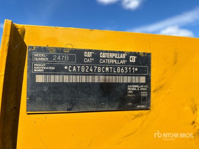 2008 Cat 247B Oruga cargadora compacta