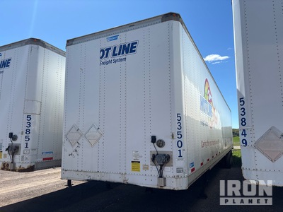 2014 Stoughton AVXW-535T-S-C-AR 53 ft x 102 in T/A Van Trailer
