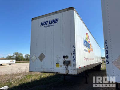 2014 Stoughton AVXW-535T-S-C-AR 53 ft x 102 in T/A Van Trailer