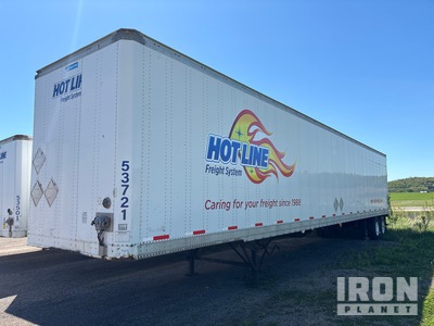 2014 Stoughton AVW-535T-S-C-AR 53 ft x 102 in T/A Van Trailer
