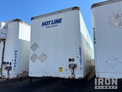 2014 Stoughton AVW-535T-S-C-AR 53 ft x 102 in T/A Van Trailer
