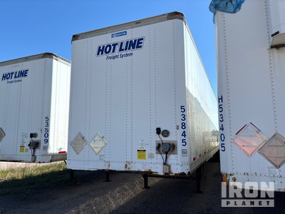 2014 Stoughton AVW-535T-S-C-AR 53 ft x 102 in T/A Van Trailer