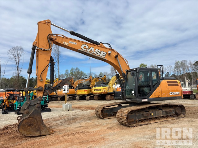 2022 Case CX210D Tracked Excavator