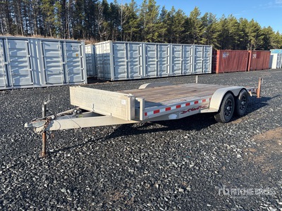 2021 Wolverine Trailers 14 ft T/A Remolque Portamaquinaria