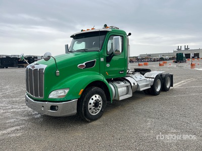 2018 Peterbilt 579 6x4 T/A Day Cab Truck Tractor