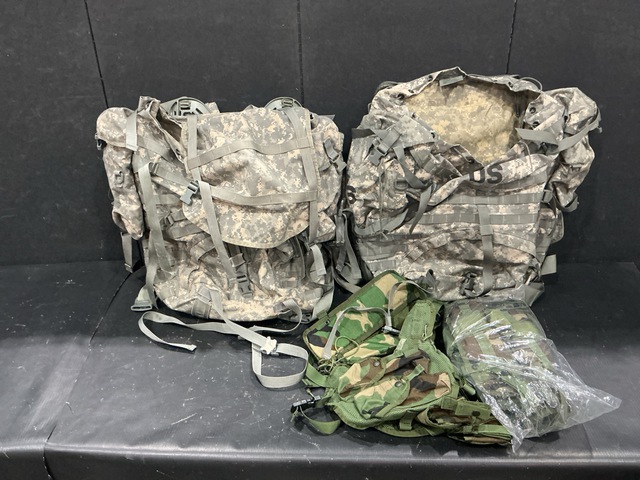 (30) Large Rucksacks & (48) Fighting Load Carriers