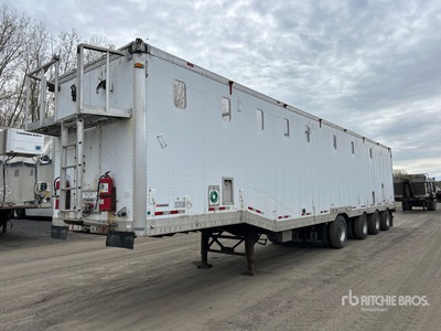 2017 Manac 53 ft x 102 in Quad/A Drop Frame Open-Top Chip Trailer