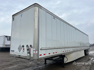 2015 Vanguard 53 ft x 102 in T/A Van Trailer