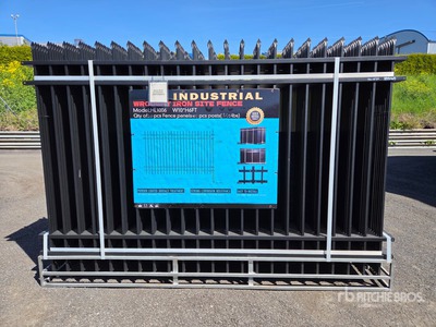 Quantity of (20) KMY INDUSTRIAL WROUGHT IRON Bauzaun