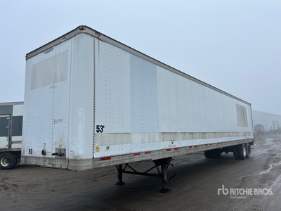 2000 Trailmobile 53 ft x 102 in T/A Van Trailer